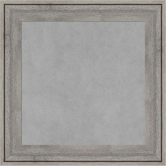 Amanti Art Grey Framed Magnetic Board 21x21 Small Vision Board by AmantiArt