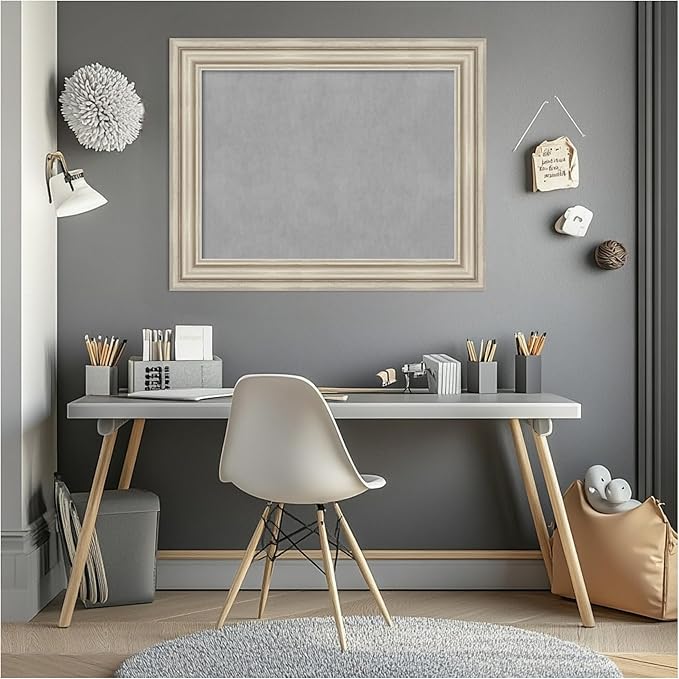 Amanti Art Silver Framed Magnetic Board 24x30 Medium Vision Board - Image 7