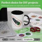MECOLOUR Clear Sticker Paper for Inkjet Printer -95% Transparent 8.5x11 Inch - Image 7