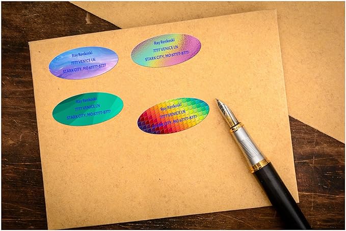 Made in USA Custom Return Address Stickers Labels Customized Mailing Label - Image 5