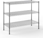 Regal Altair 18" Deep x 42" Wide x 34" Height Wire Shelving Kit | 3-Tier | NSF by Regal+Altair