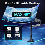 ARES WING Single Monitor Arm Desk Mount - Image 4