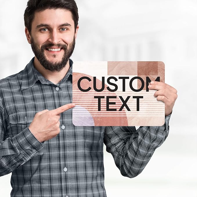 Custom Sign, Custom Street Sign, 11 Font Colors, 13 Font Styles, 4 Hole Options - Image 2