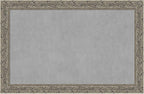 Amanti Art Silver Framed Magnetic Board 29x45 Large Vision Board by AmantiArt