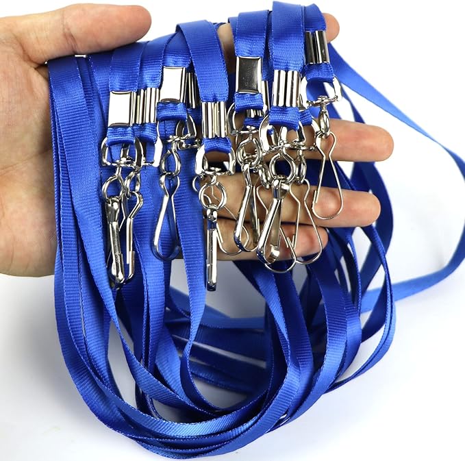 Beebel Blue Lanyards 100 Pcs Lanyard - Image 6