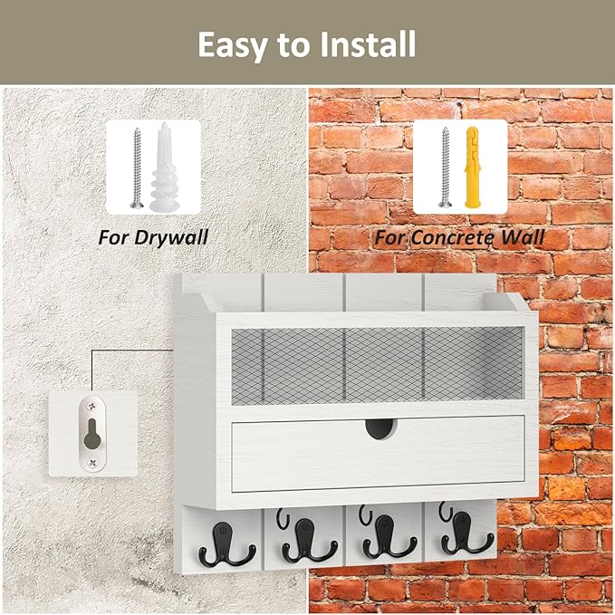 Nekon Mail Organizer with Drawer - Image 8