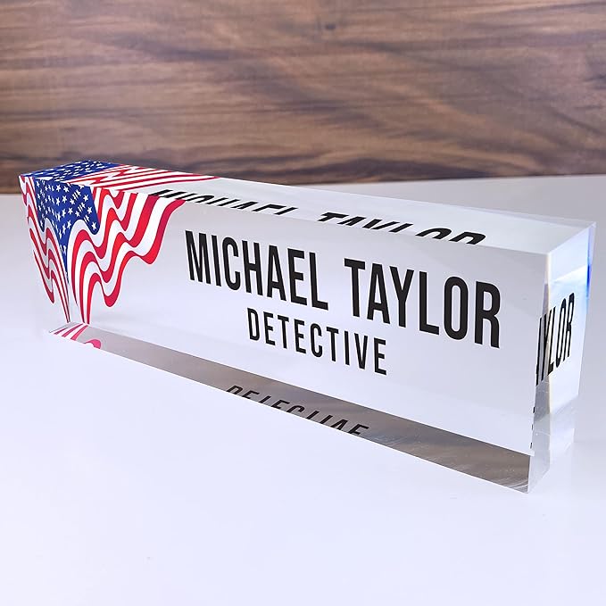 Artblox Office Desk Name Plate Personalized | Custom Name Plates by Artblox