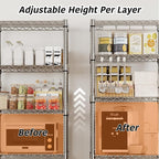 Metal Storage Shelves 5 Tier - Image 7