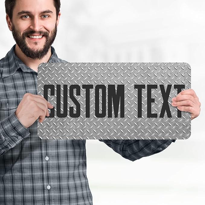 Custom Sign, Custom Street Sign, 11 Font Colors, 13 Font Styles, 4 Hole Options - Image 2