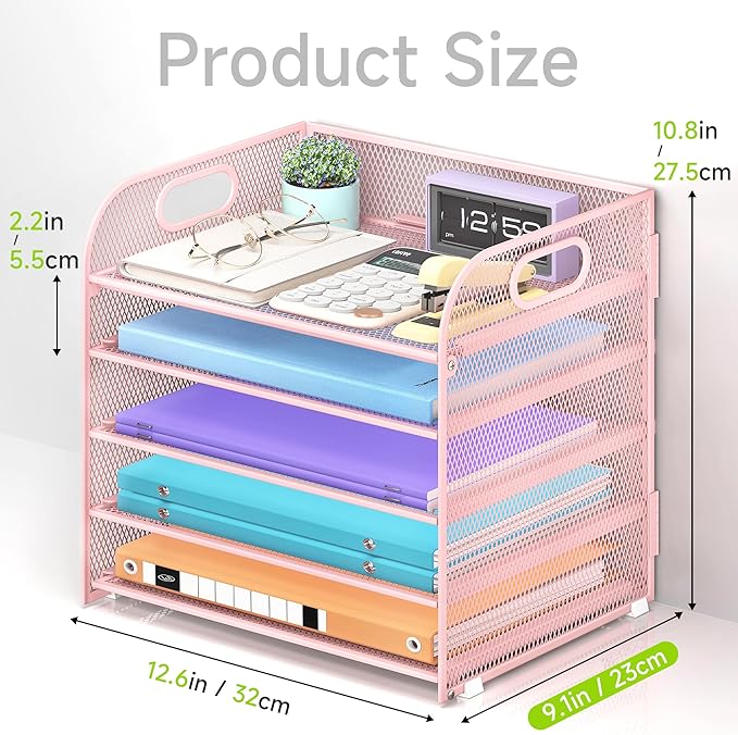Cawukege 5 Tier Paper Organizer - Image 5