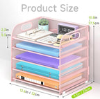 Cawukege 5 Tier Paper Organizer - Image 5