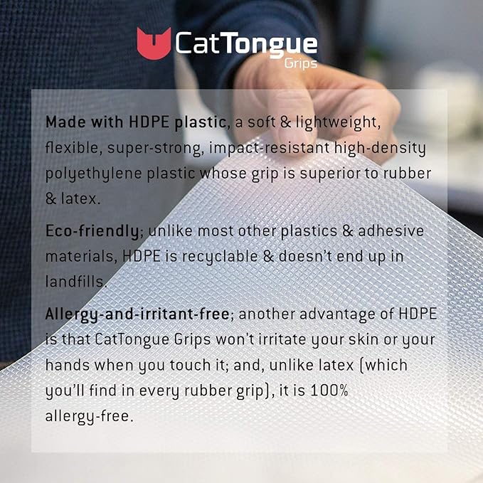 CATTONGUE GRIPS Non-Adhesive Anti-Slip Mat - Image 4