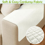 Couch Arm Covers, Sofa Arm Covers, Waterproof Armrest Cover - Image 4
