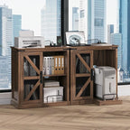 JOINICE, Printer Stand with Storage, File Cabinet with Socket and USB Charging - Image 6