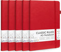 5 Pack Journal Notebook Bulk for School, Feela Hardcover Business Notebooks by feela