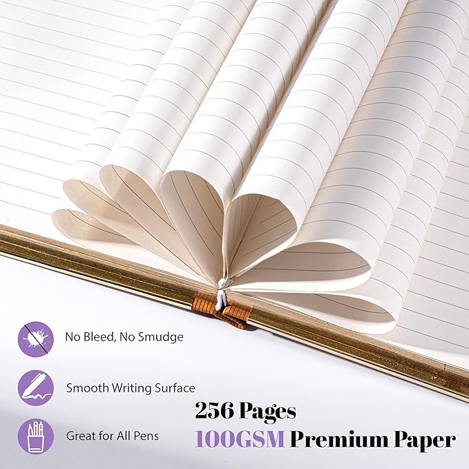 CAGIE Elegant Gold-Edged Journal - Image 6