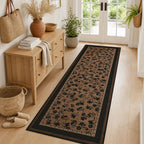 dweike easy jute non slip runner rug, 2x6, main product view