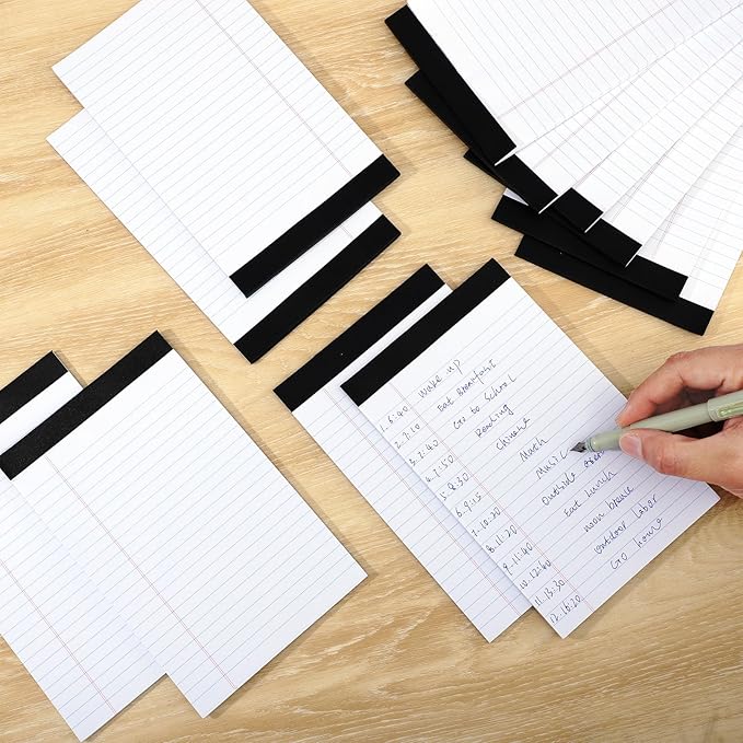 Thboxes 12 Pack Legal Pad 5x8, 360 Sheets Small Note Pad College Ruled Writing - Image 5