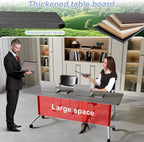 Conference Table Flip Top Mobile Conference Room Tables, Folding Conference - Image 7