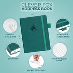 Clever Fox Address Book with alphabetic tabs - Image 2