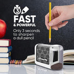 Battery-Operated Electric Pencil Sharpener - Image 4