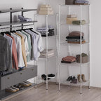 Regal Altair 24" Deep x 24" Wide x 86" Height Wire Shelving Kit | 5-Tier | NSF - Image 5