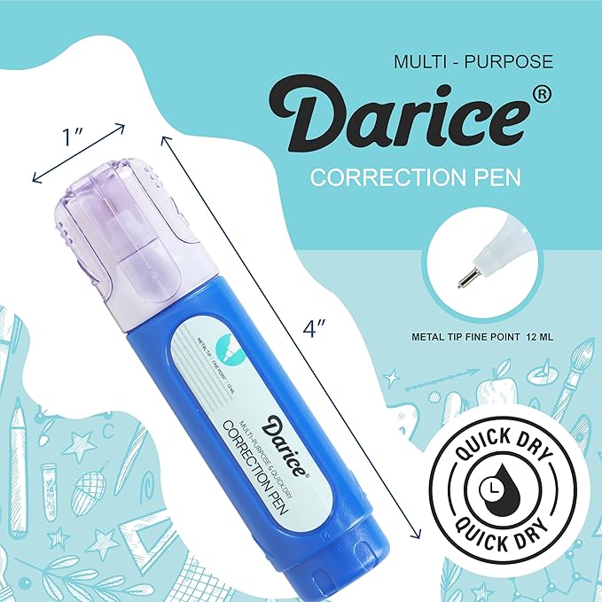 Darice Liquid Correction Pen Box of 48 - Image 3