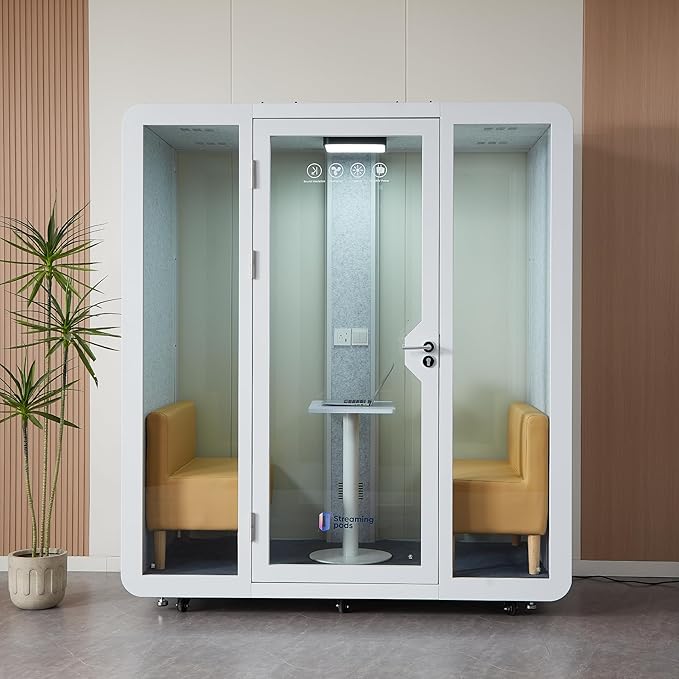 GEARONIC Mobile Office Pod Booth, Standard Sound Proof Office Pod - Image 2