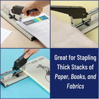 Mr. Pen- Heavy Duty Staples Office Supply, 10000 pcs Staples for Stapler | 100 Sheet High Staple, 1/2 inch Length, Office Staple, Galvanized Rust-Resistant for School, Home, Documents
