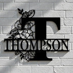 Custom Metal Signs | Personalized Monogram Name Sign | Outdoor Wall Art - Image 7