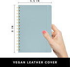 PAPERAGE Lined Spiral Journal Notebook, 160 Pages, Hardcover Journal - Image 2