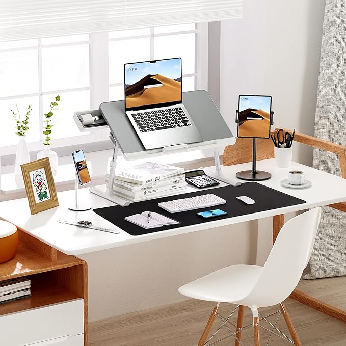 Large Desk Mat 47.2" x 17" Leather Desk Pad Protector - Image 8