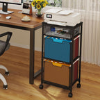 sbanmao 3 drawer mobile file cabinet for home, package contents