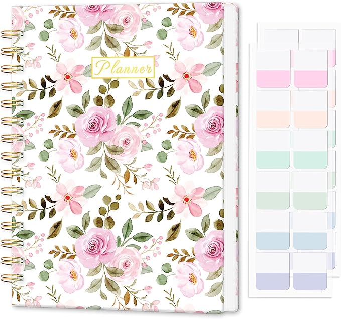 Undated Weekly and Monthly Planner – 12-Month To Do List Notebook Organizer by PIOOJK