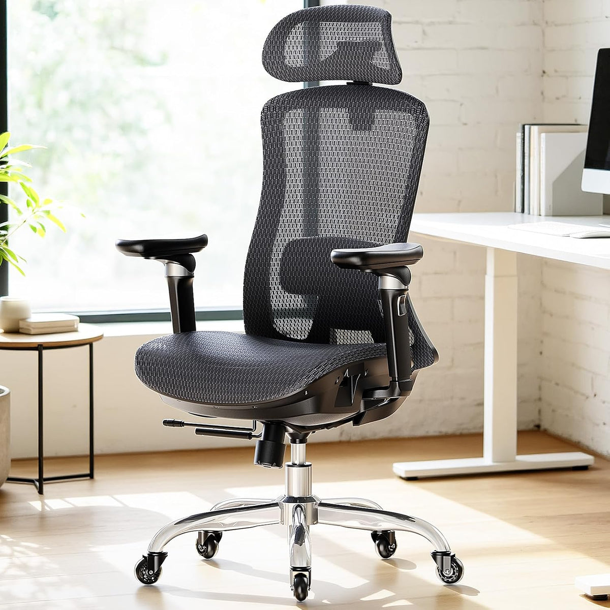 Marsail Mesh Ergonomic Office Chair with Sliding seat Depth Mesh Desk Chair