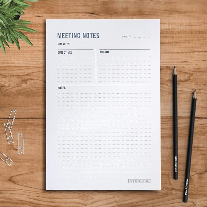 Meeting Notes Notepad - Image 3