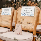 ChissNook Reserved Seating Chair Signs, This Row Is Reserved Pew Cloths Seating - Image 5