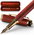 Ellington Pens Luxury Wood Fountain Pen Set – Extra Fine Nib by EllingtonPens