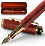 Ellington Pens Luxury Wood Fountain Pen Set – Extra Fine Nib by EllingtonPens