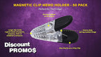 50 Magnetic Memo Holders Set - Image 3