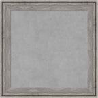 Amanti Art Grey Framed Magnetic Board 25x25 Medium Vision Board by AmantiArt