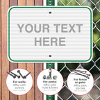 Custom Sign, Personalized Metal Signs, Customize - Image 4