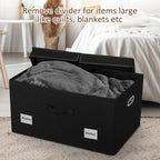 Graciadeco 75 Quarts Extra Large Decorative Storage Bins - Image 6
