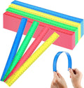 120 Pack Clear Plastic Rulers 12 Inch, Rulers Bulk by AojSup