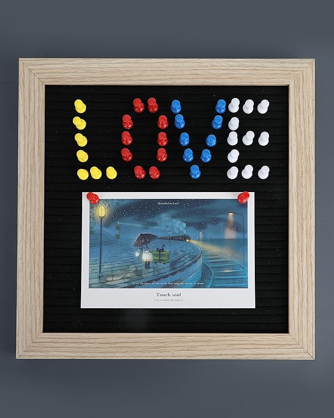 PAPERPAL 280 Assorted Color Push Pins - Image 5