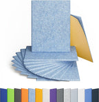 Amantech 12 Pack Acoustic Panels Self Adhesive Sound Proof Foam, High Density by Amantech