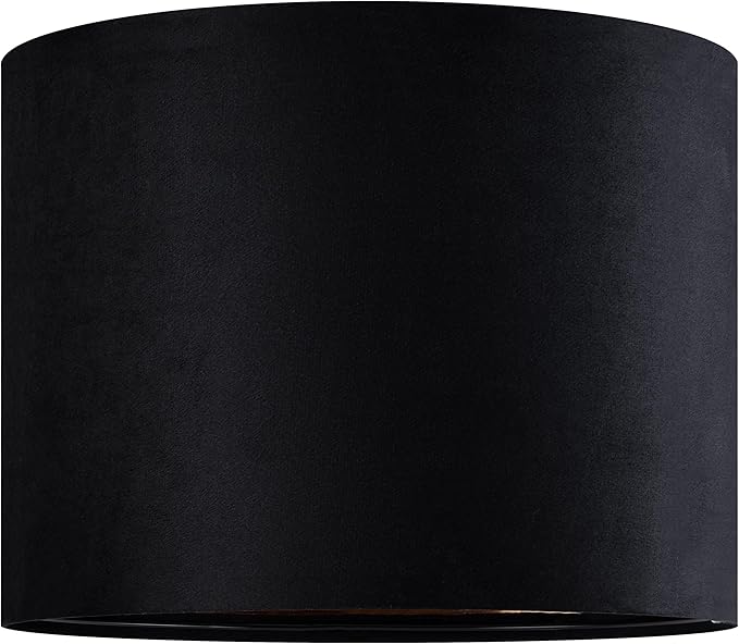 GO&SO Black Velvet Lamp Shades - Image 6
