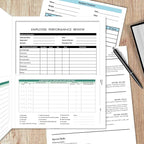 Employee File Folders with Internal Pocket, High Capacity HR Folders - Image 6