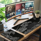 iCasso Mousepad, Gaming Mouse Pad, XXL Large Desk Mat, Big Rubber Base Mouse Mat - Image 7