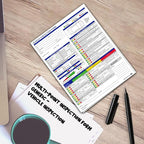Multi-Point Inspection Form for Vehicles – 2-Part Carbonless Vehicle Checklist - Image 9